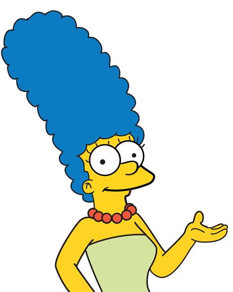 Marjorie Jacqueline " Marge " Simpson [1] ( née Bouvier) is a character in the American animated sitcom The Simpsons and part of the eponymous family (The Simpsons). Voiced by Julie Kavner, she first appeared on television in The Tracey Ullman Show short "Good Night" on April 19, 1987.